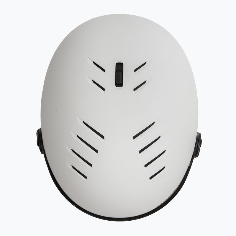 Kask narciarski UVEX Wanted Visor Pro V white matt 6
