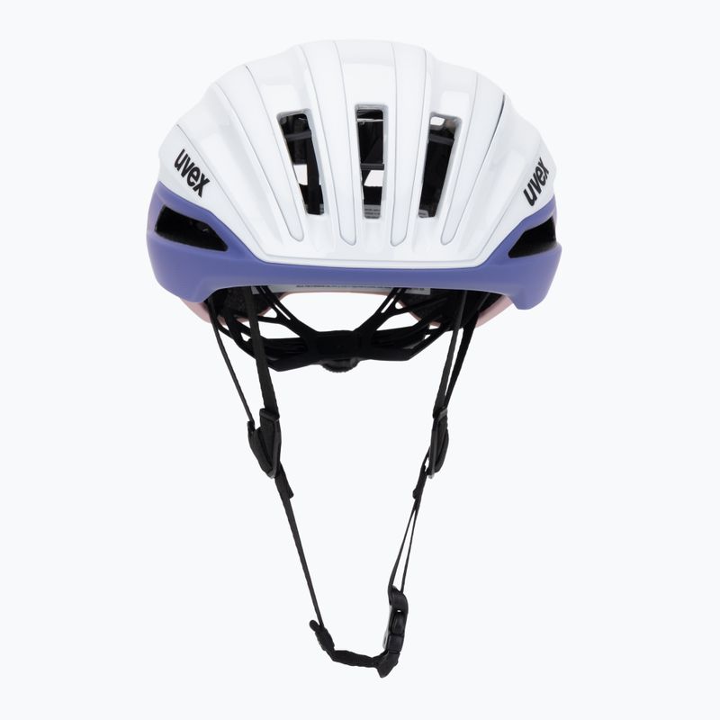 Kask rowerowy UVEX Surge Aero MIPS white/lilac apricot matt 2