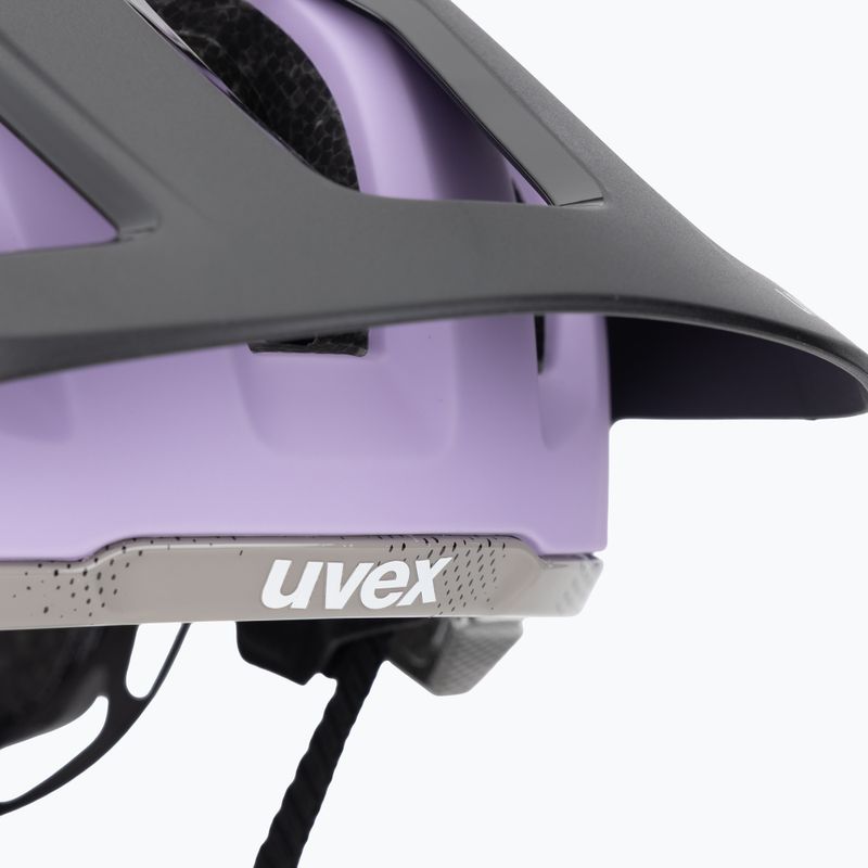 Kask rowerowy UVEX React MIPS lilac/oak matt 7