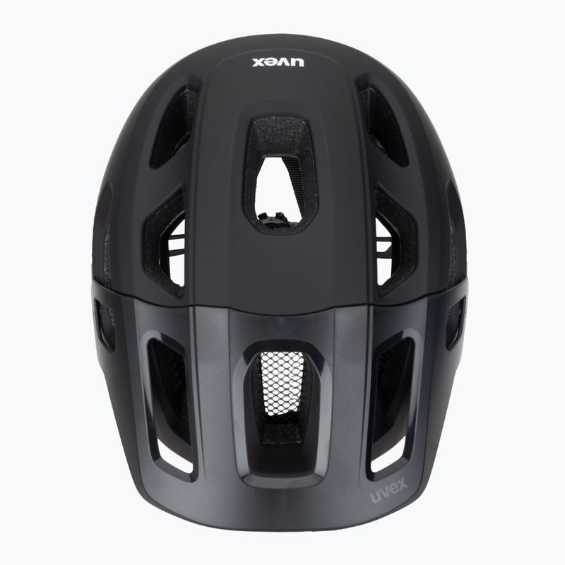 Kask rowerowy UVEX React MIPS black/ruby red matt 6