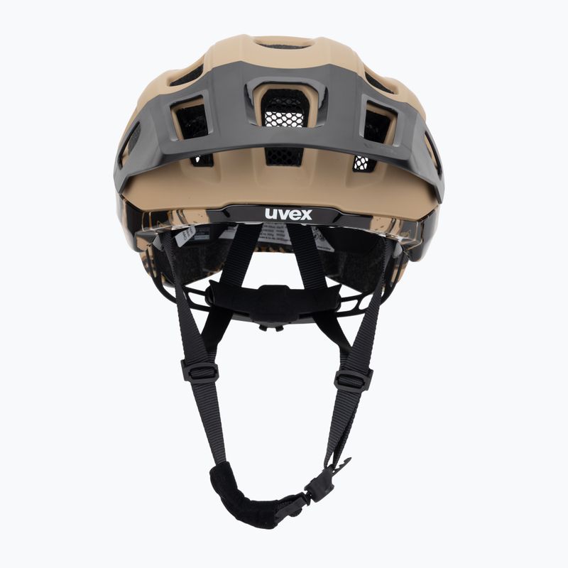 Kask rowerowy UVEX React MIPS desert/black matt 2