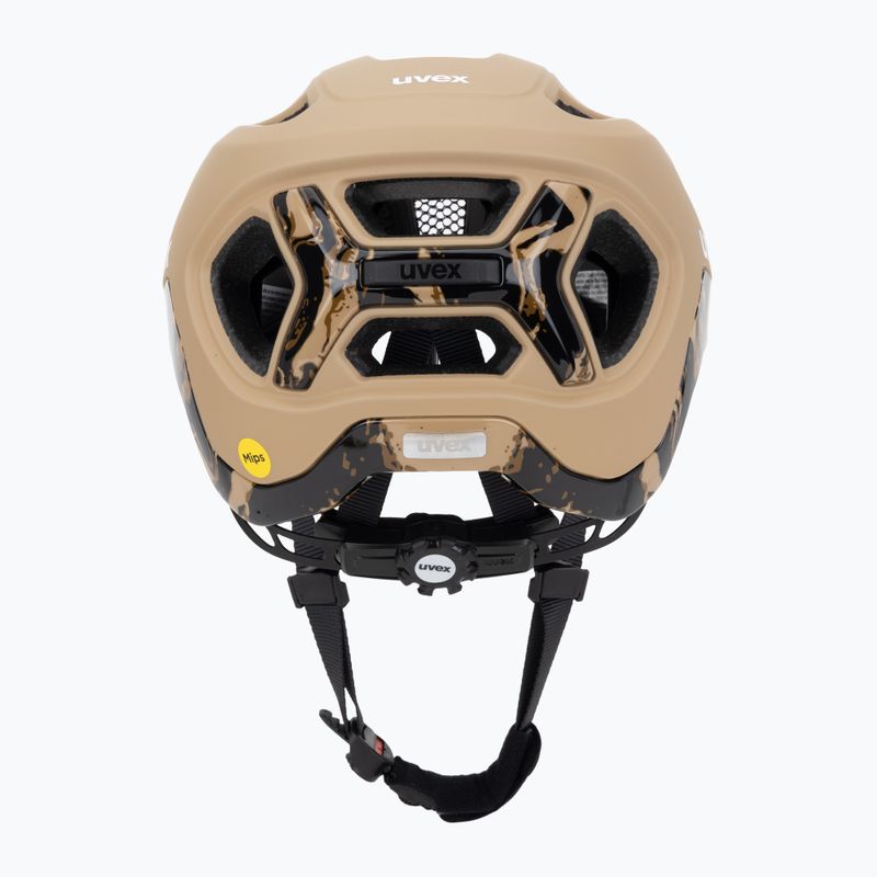 Kask rowerowy UVEX React MIPS desert/black matt 4