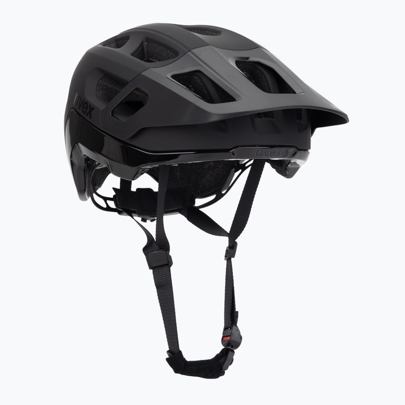 Kask rowerowy UVEX React black matte