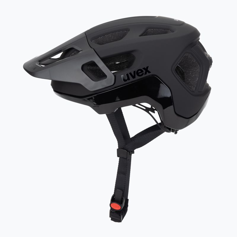 Kask rowerowy UVEX React black matte 3