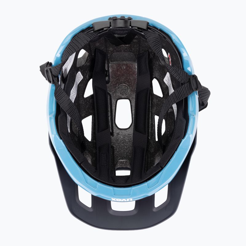 Kask rowerowy UVEX React deep space/azure matt 5