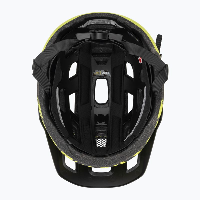Kask rowerowy dziecięcy UVEX React MIPS Jr lime/black 5
