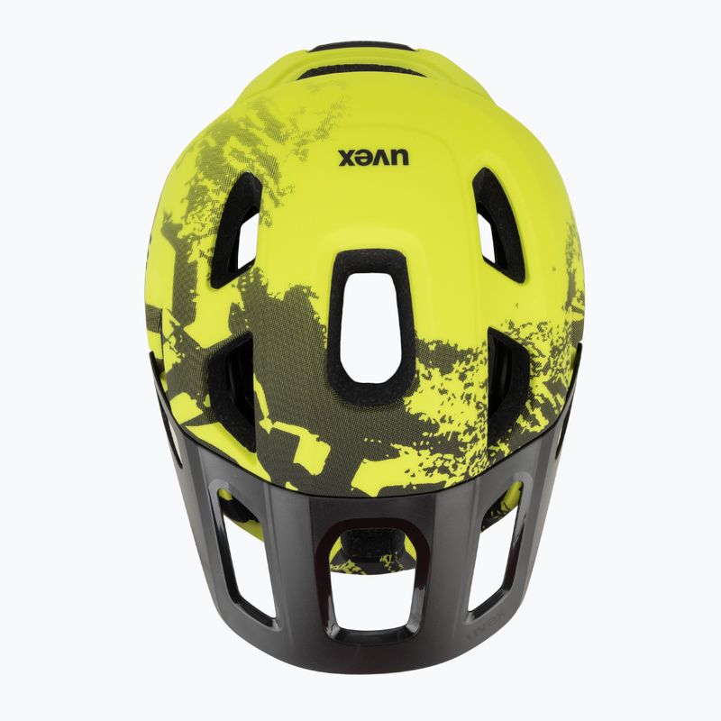 Kask rowerowy dziecięcy UVEX React MIPS Jr lime/black 6