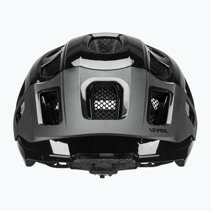 Kask rowerowy dziecięcy UVEX React Jr black matte 2