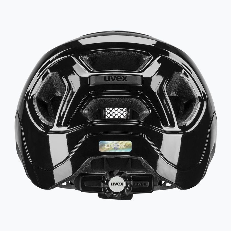 Kask rowerowy dziecięcy UVEX React Jr black matte 3