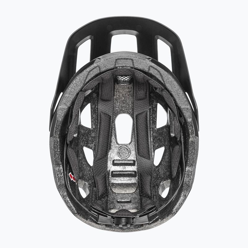 Kask rowerowy dziecięcy UVEX React Jr black matte 4