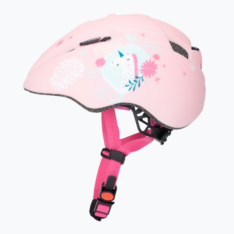 Kask rowerowy dziecięcy UVEX Kid 2 CC pink unicorn matt 3