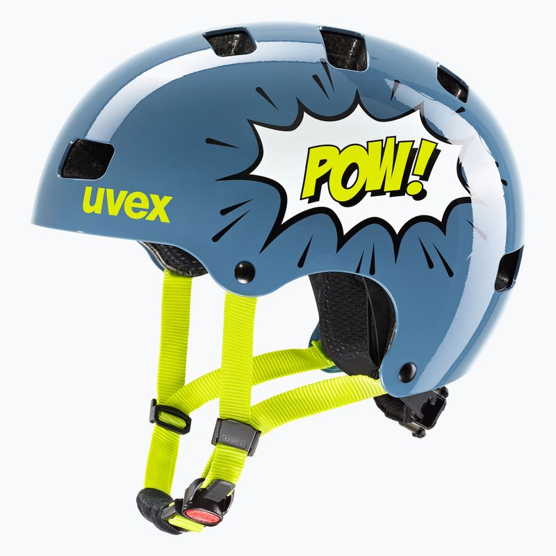 Kask dziecięcy UVEX Kid 3 stone blue pow