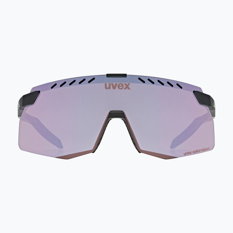 Okulary przeciwsłoneczne UVEX Pace Stage Small CV black matt/mirror pink 2