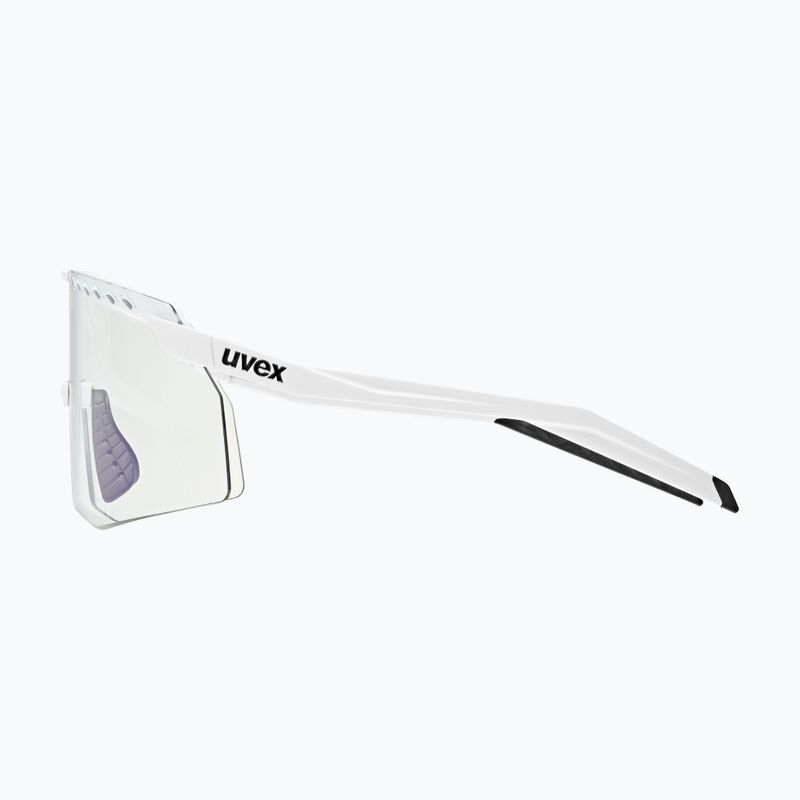 Okulary przeciwsłoneczne UVEX Pace Stage V white matt/mirror blue 5