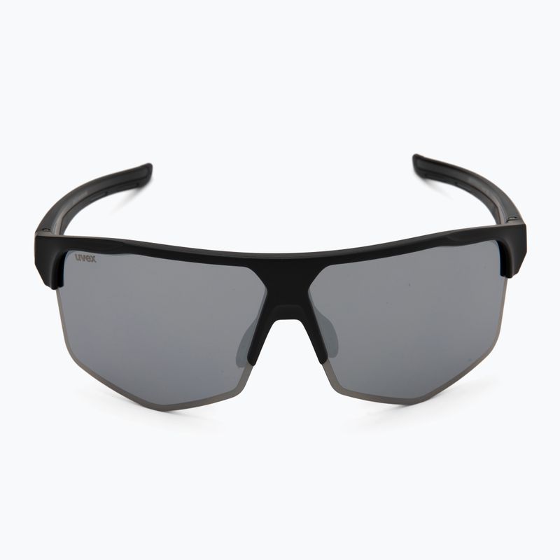 Okulary przeciwsłoneczne UVEX Axos Set black matt/mirror silver/clear 4