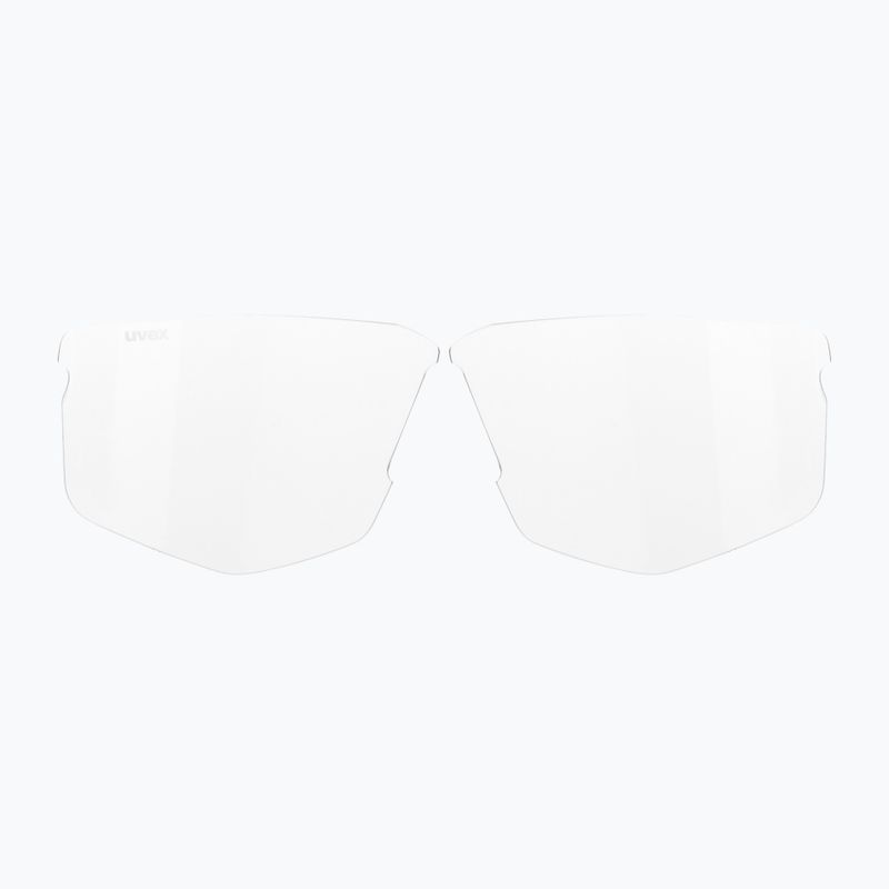Okulary przeciwsłoneczne UVEX Axos Set black matt/mirror silver/clear 4