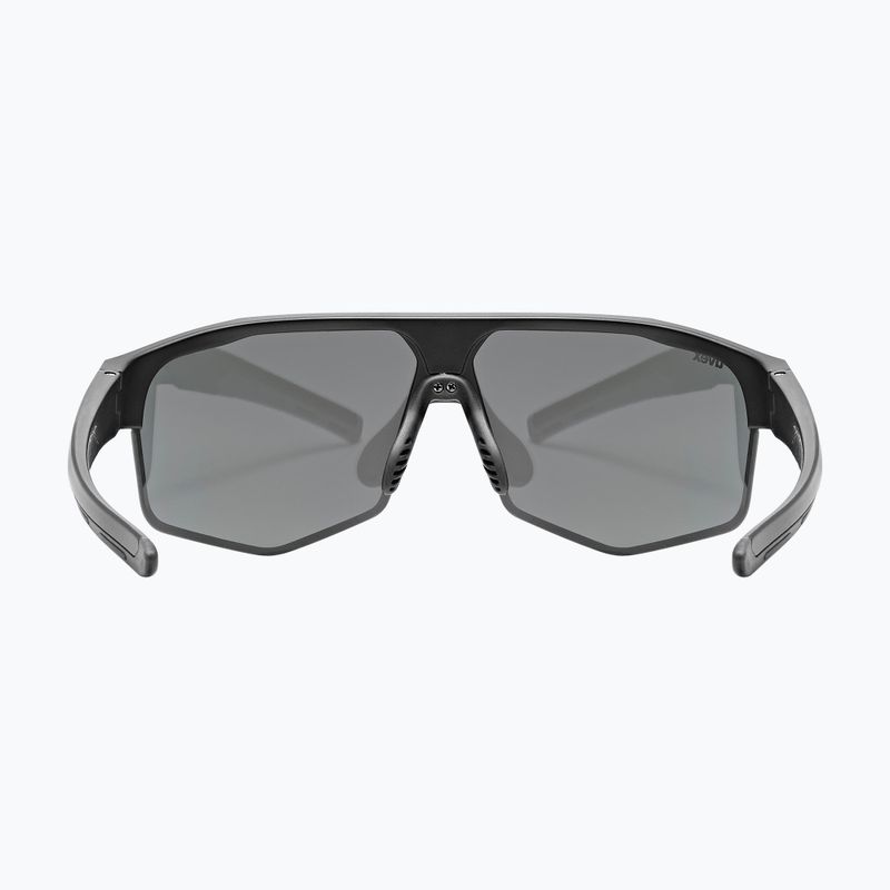 Okulary przeciwsłoneczne UVEX Axos Set black matt/mirror silver/clear 5