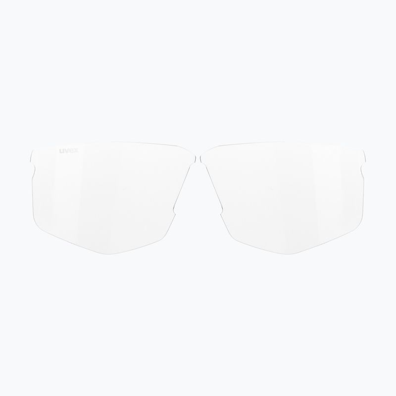 Okulary przeciwsłoneczne UVEX Axos Set white matt/mirror purple/clear 3