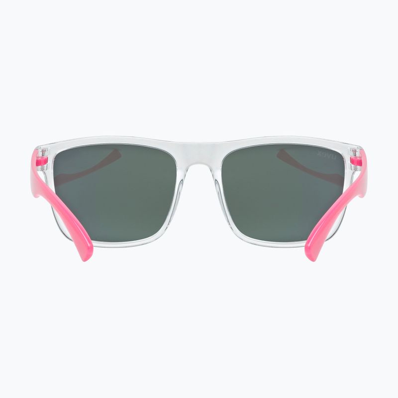 Okulary przeciwsłoneczne dziecięce UVEX Rookie Jr clear pink/mirror pink 3