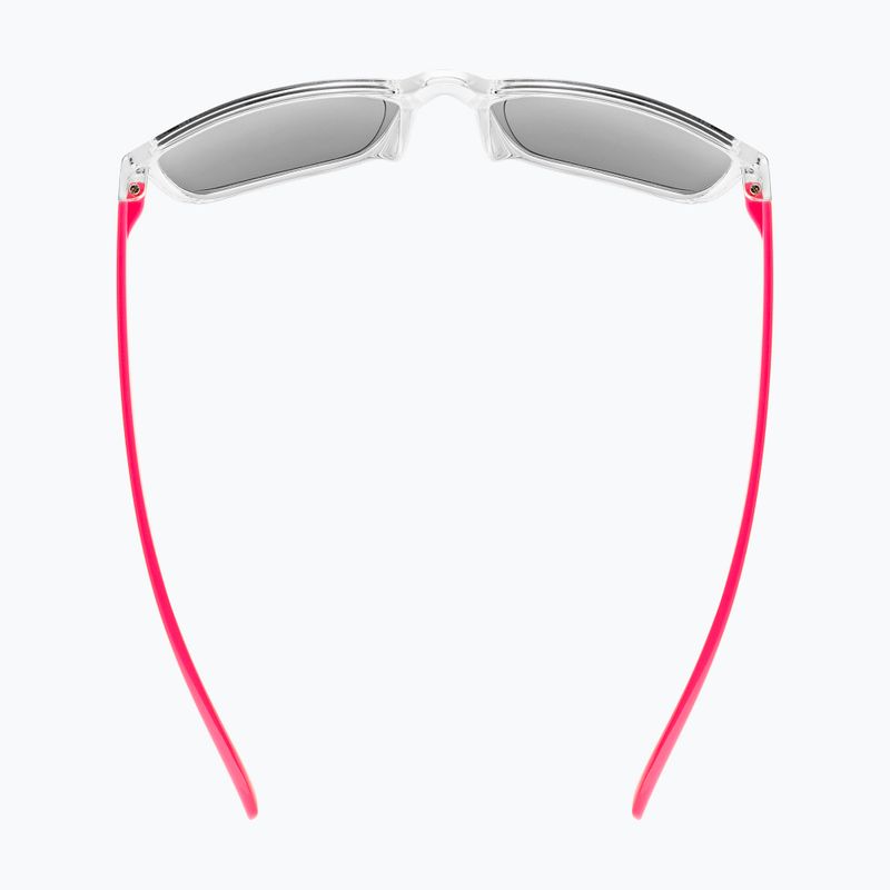 Okulary przeciwsłoneczne dziecięce UVEX Rookie Jr clear pink/mirror pink 4