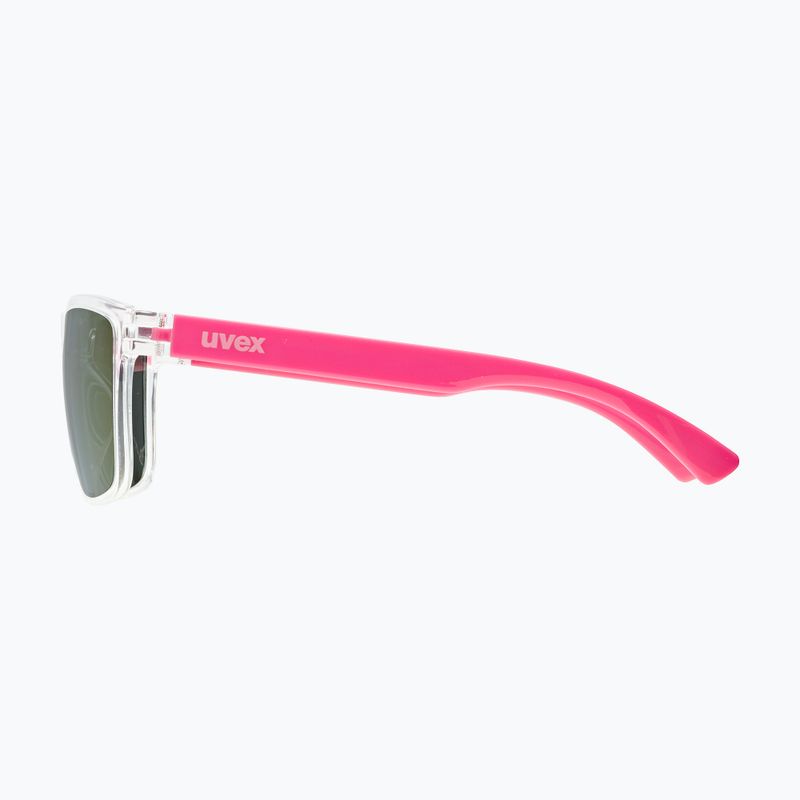 Okulary przeciwsłoneczne dziecięce UVEX Rookie Jr clear pink/mirror pink 5