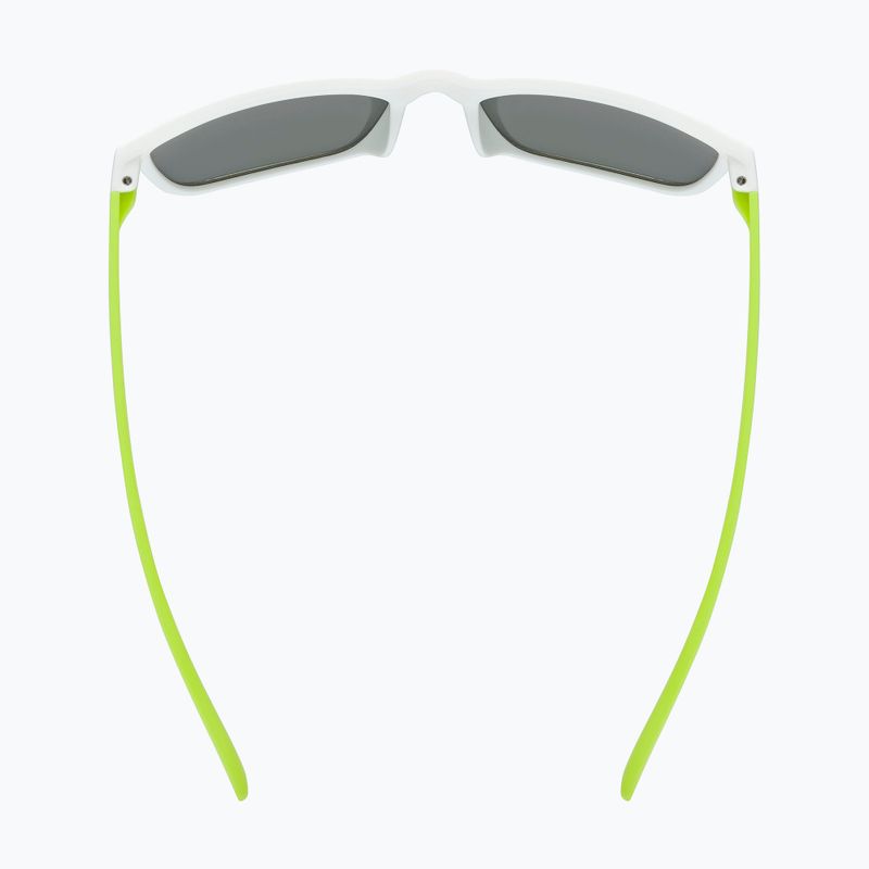 Okulary przeciwsłoneczne dziecięce UVEX Rookie Jr white lime m./mirror green 4