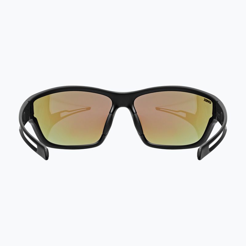Okulary przeciwsłoneczne UVEX Sportstyle 806 black matt/mirror blue 3