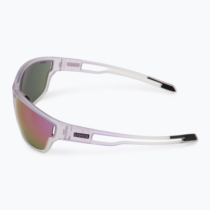 Okulary przeciwsłoneczne UVEX Sportstyle 806 purple fade/mirror purple 4