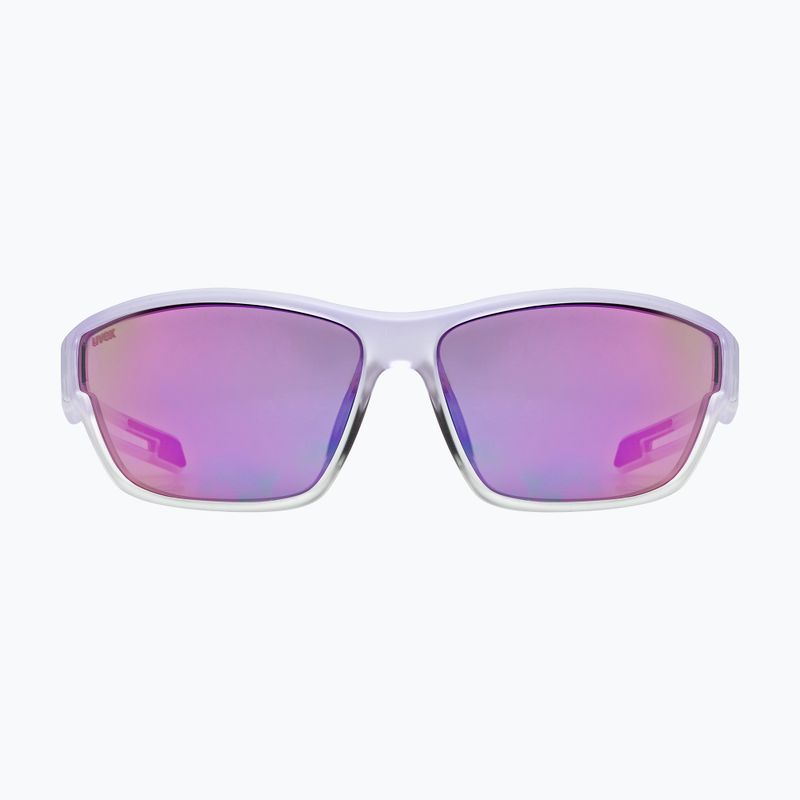 Okulary przeciwsłoneczne UVEX Sportstyle 806 purple fade/mirror purple 2