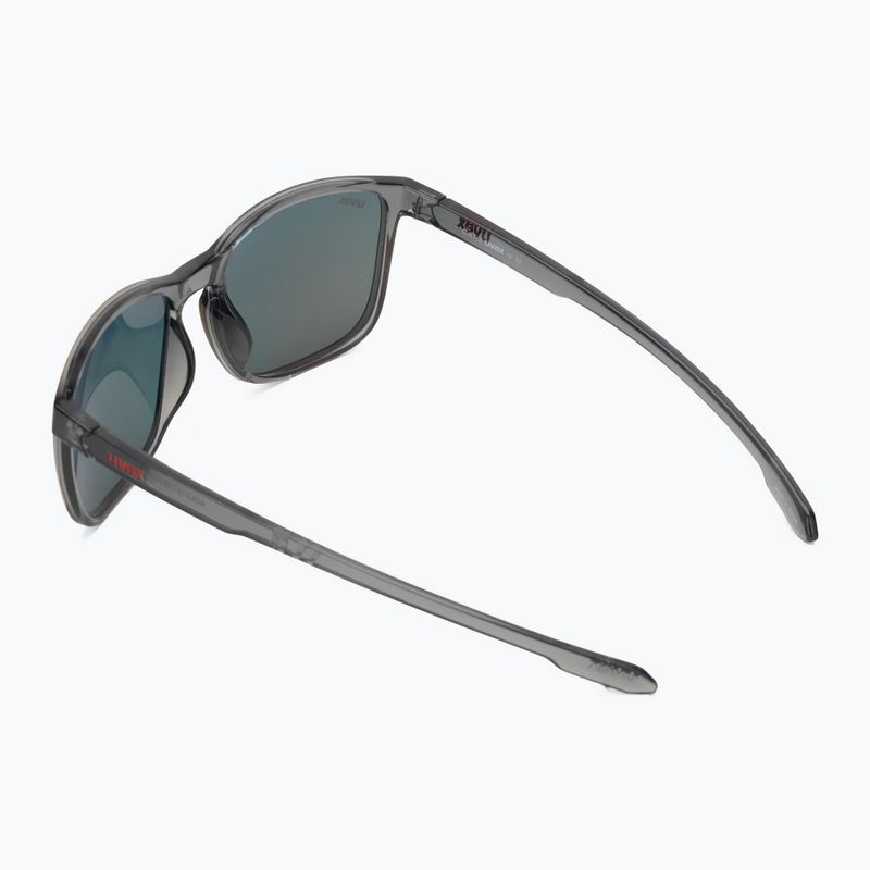 Okulary przeciwsłoneczne UVEX LGL 52 smoke/mirror red 2