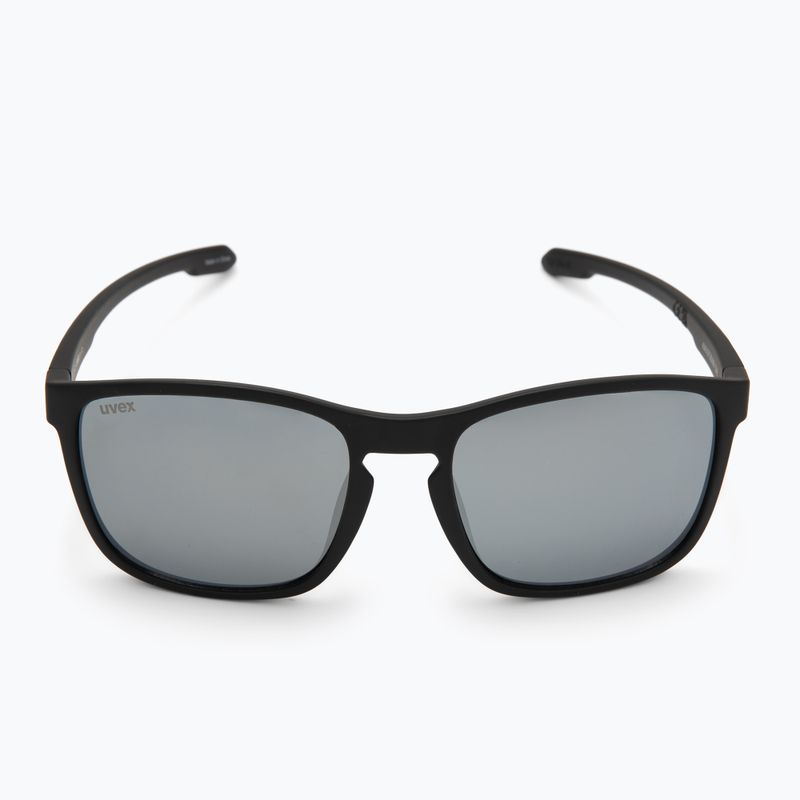 Okulary przeciwsłoneczne UVEX LGL 52 black matt/mirror silver 3