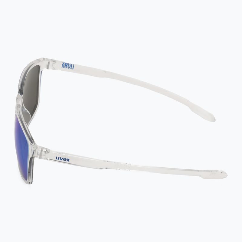 Okulary przeciwsłoneczne UVEX LGL 52 clear/mirror blue 4