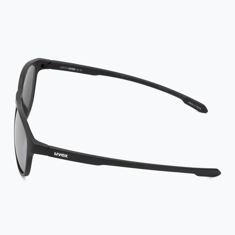 Okulary przeciwsłoneczne UVEX LGL 53 black matt/mirror silver 4