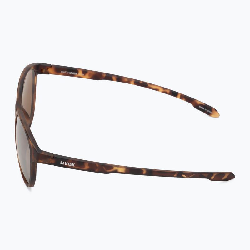 Okulary przeciwsłoneczne UVEX LGL 54 havanna matt/litemirror silver 4