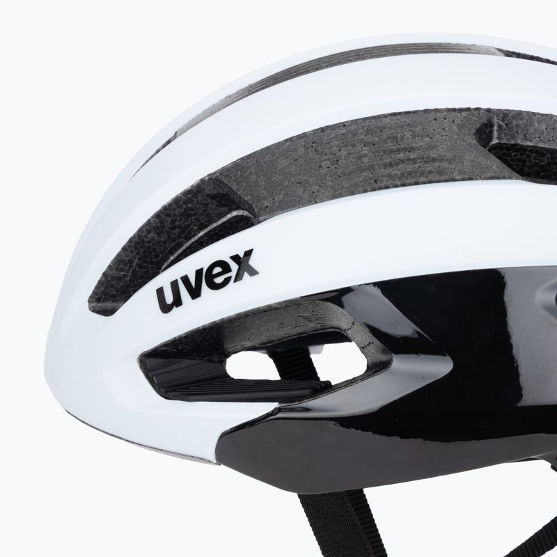 Kask rowerowy UVEX Rise CC cloud/black matt 7
