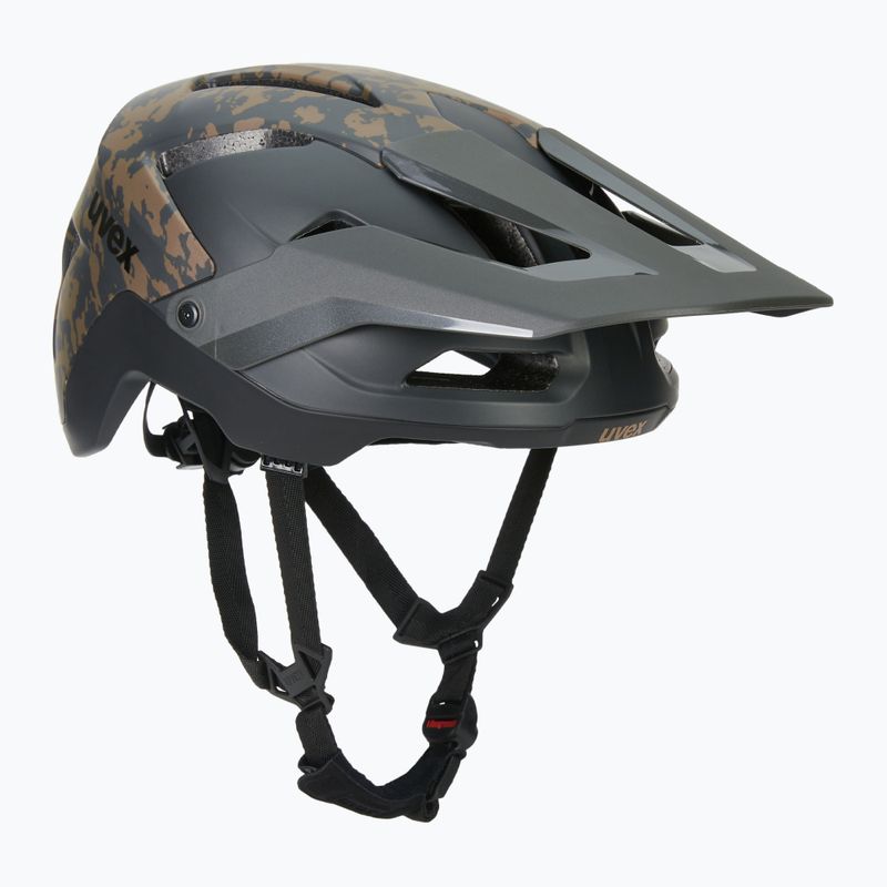 Kask rowerowy UVEX Renegade MIPS hazel camo/black matt