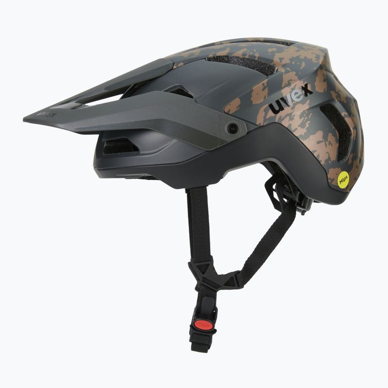 Kask rowerowy UVEX Renegade MIPS hazel camo/black matt 3