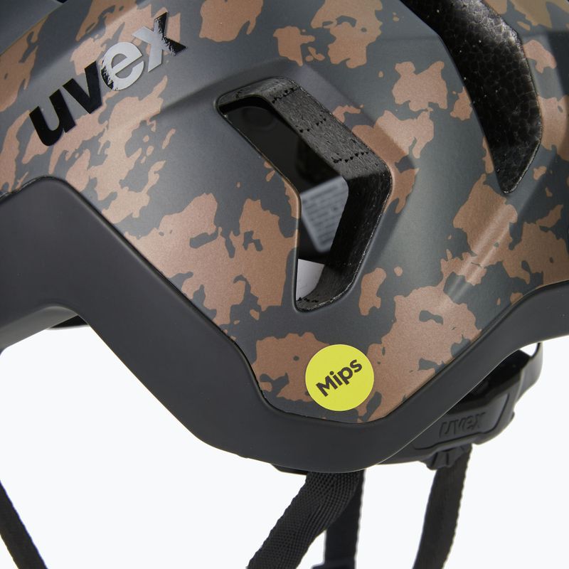 Kask rowerowy UVEX Renegade MIPS hazel camo/black matt 7