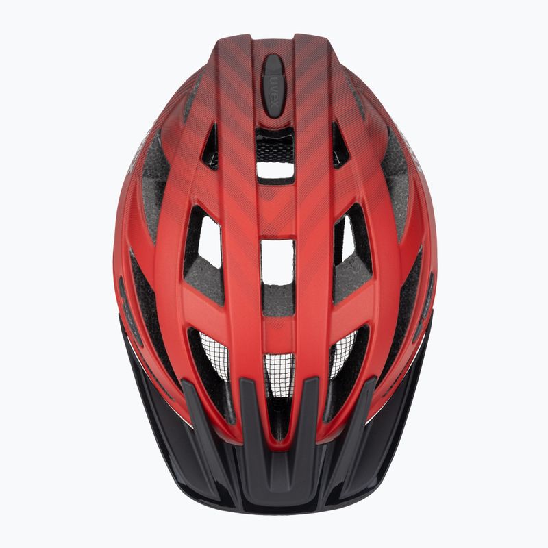 Kask rowerowy UVEX I-vo CC red/black matt 6