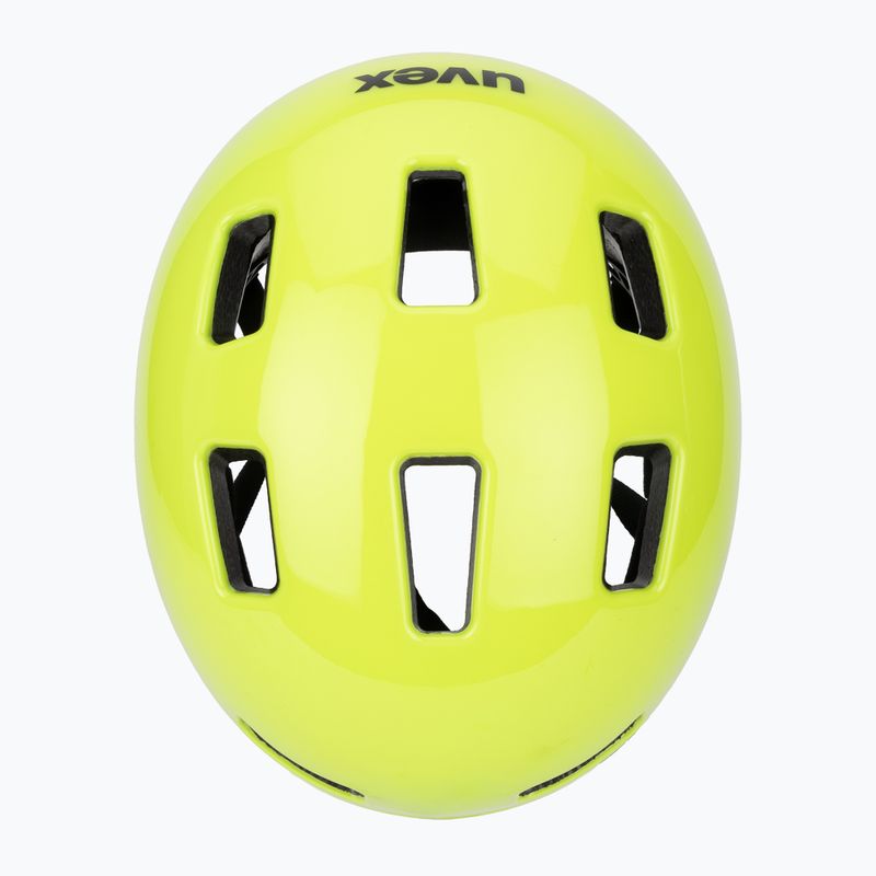 Kask rowerowy dziecięcy UVEX HLMT 4 neon yellow 6