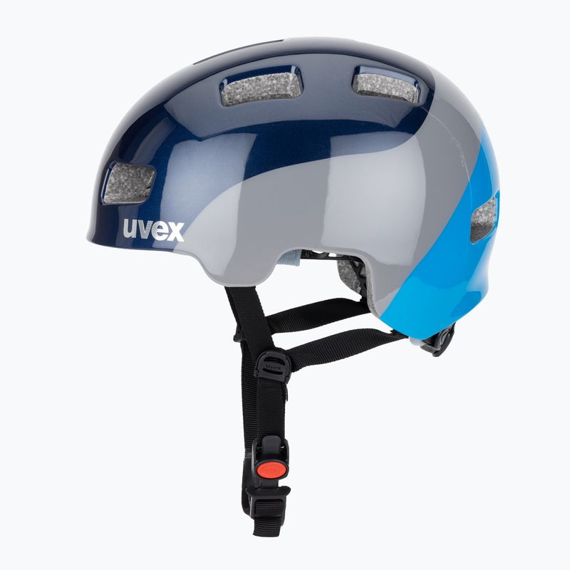 Kask rowerowy dziecięcy UVEX HLMT 4 deep space/blue 3