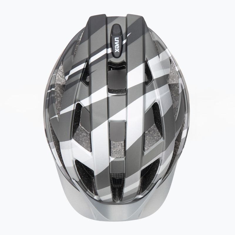 Kask rowerowy UVEX Air Wing CC black/silver matt 6