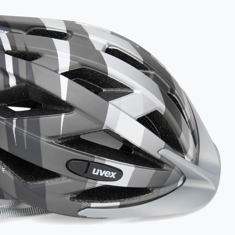Kask rowerowy UVEX Air Wing CC black/silver matt 7