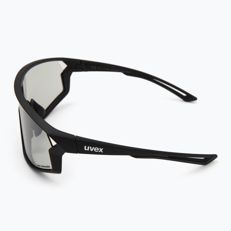 Okulary przeciwsłoneczne UVEX Skyryse V black matt/litemirror silver 4