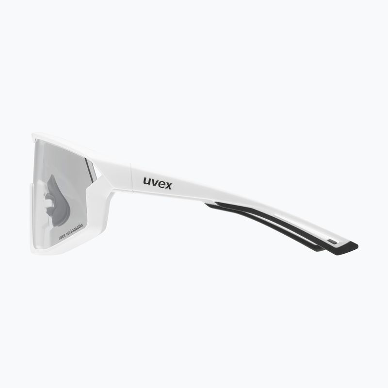 Okulary przeciwsłoneczne UVEX Skyryse V white matt/litemirror silver 5