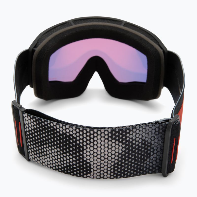 Gogle narciarskie UVEX Blast CV black matt/mirror red 3
