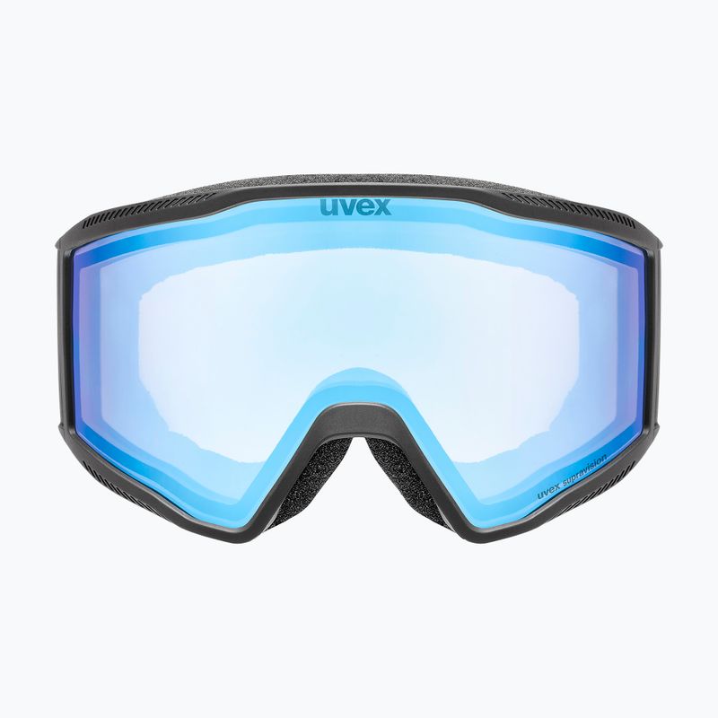 Gogle narciarskie UVEX Blast FM black matt/mirror blue 6