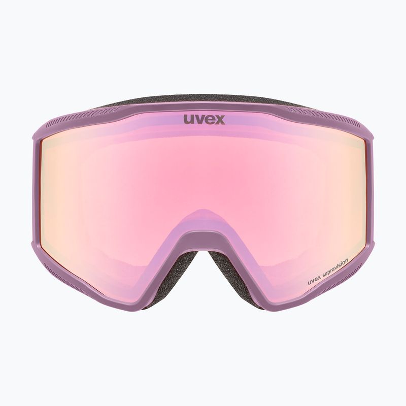 Gogle narciarskie UVEX Blast FM plum matt/mirror purple 2