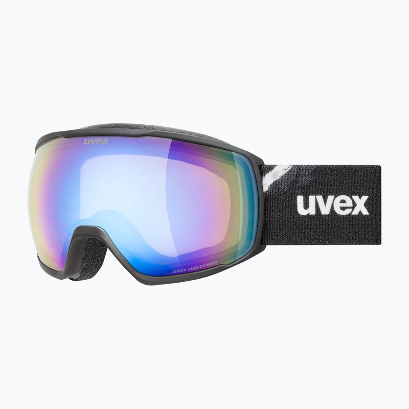 Gogle narciarskie UVEX Victorious FM black matt/mirror blue 5
