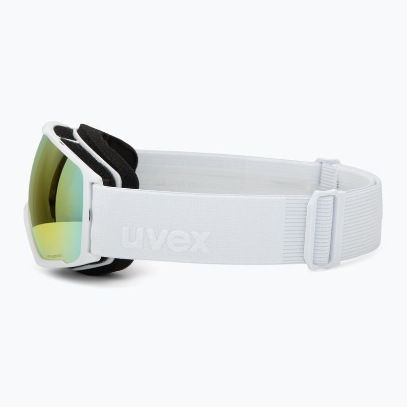 Gogle narciarskie UVEX Victorious S FM white matt/mirror orange 4